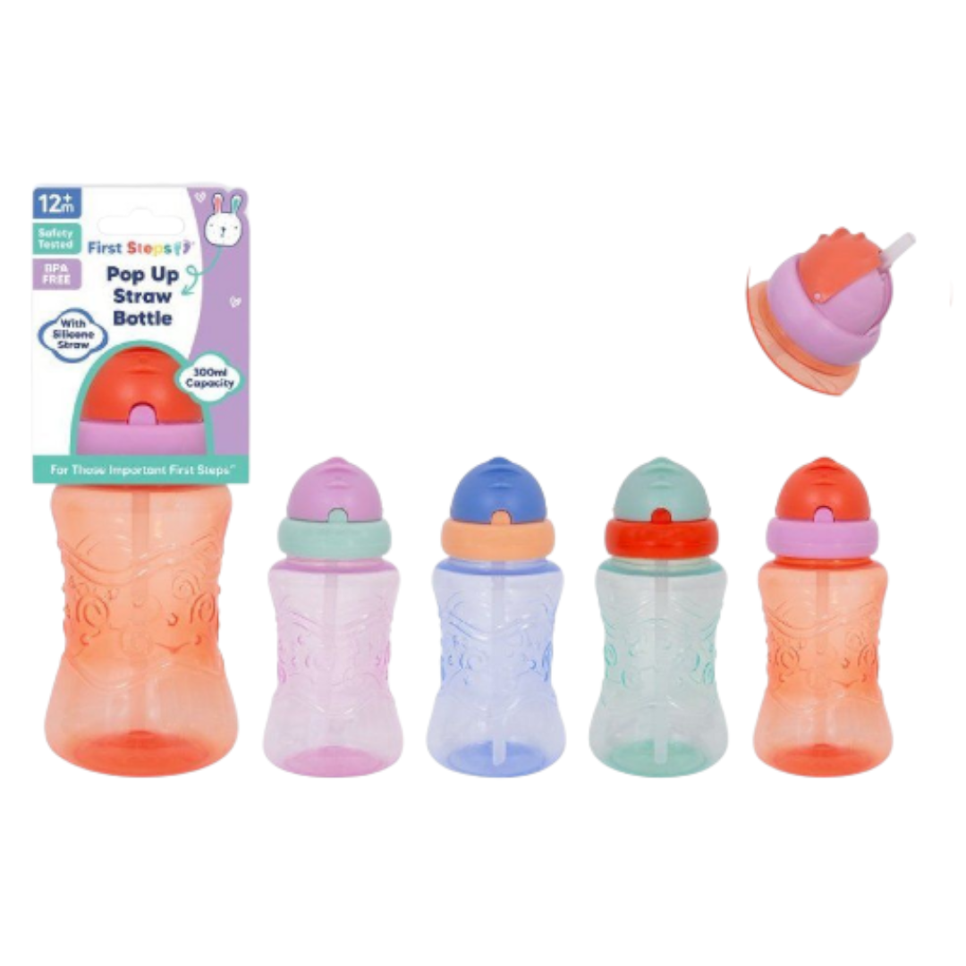 Pop-up Straw Bottle